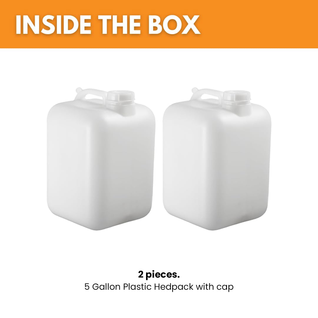5 Gallon White Water Container I634075