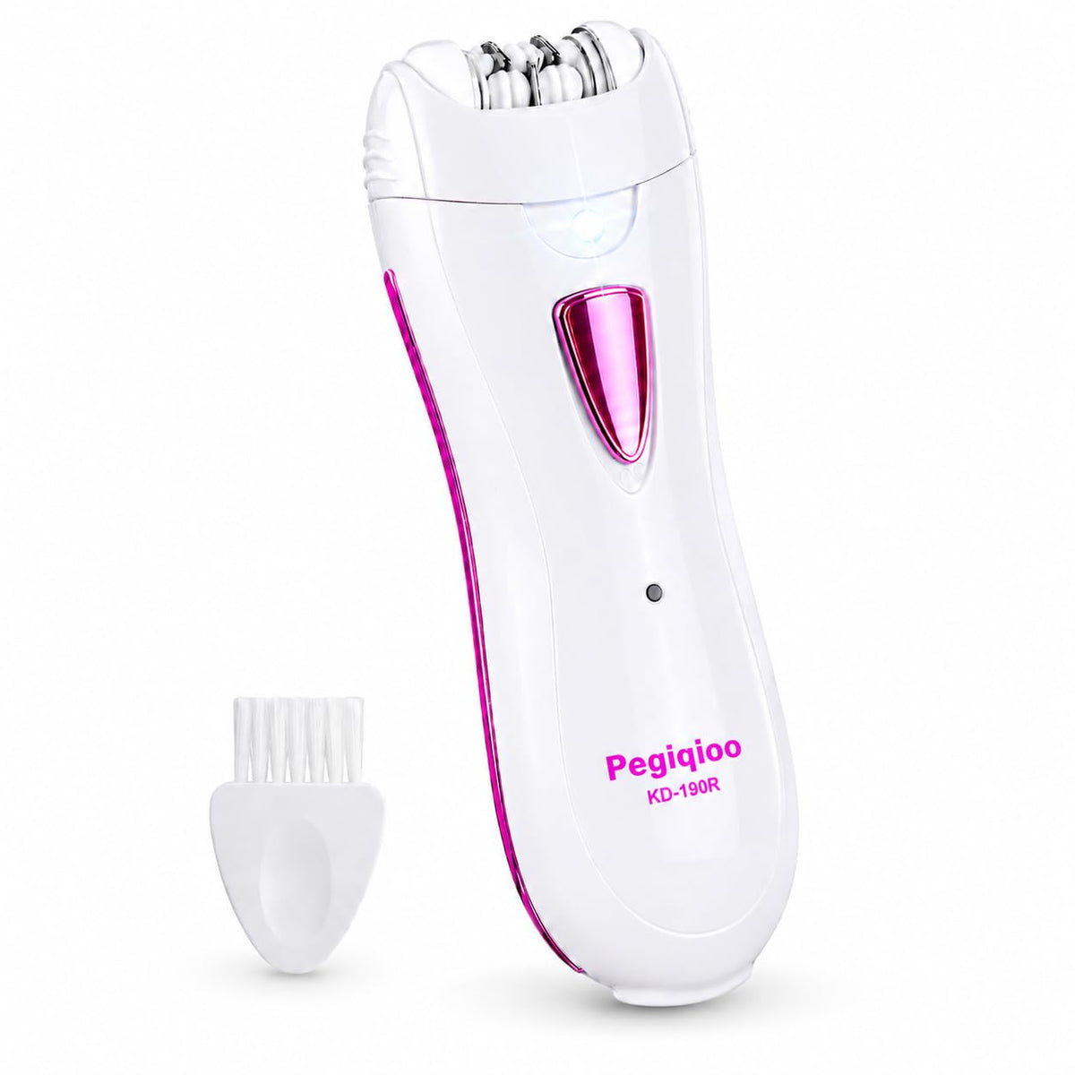 Facial Epilator with LED Light, Portable Rechargeable Body Epilator J525