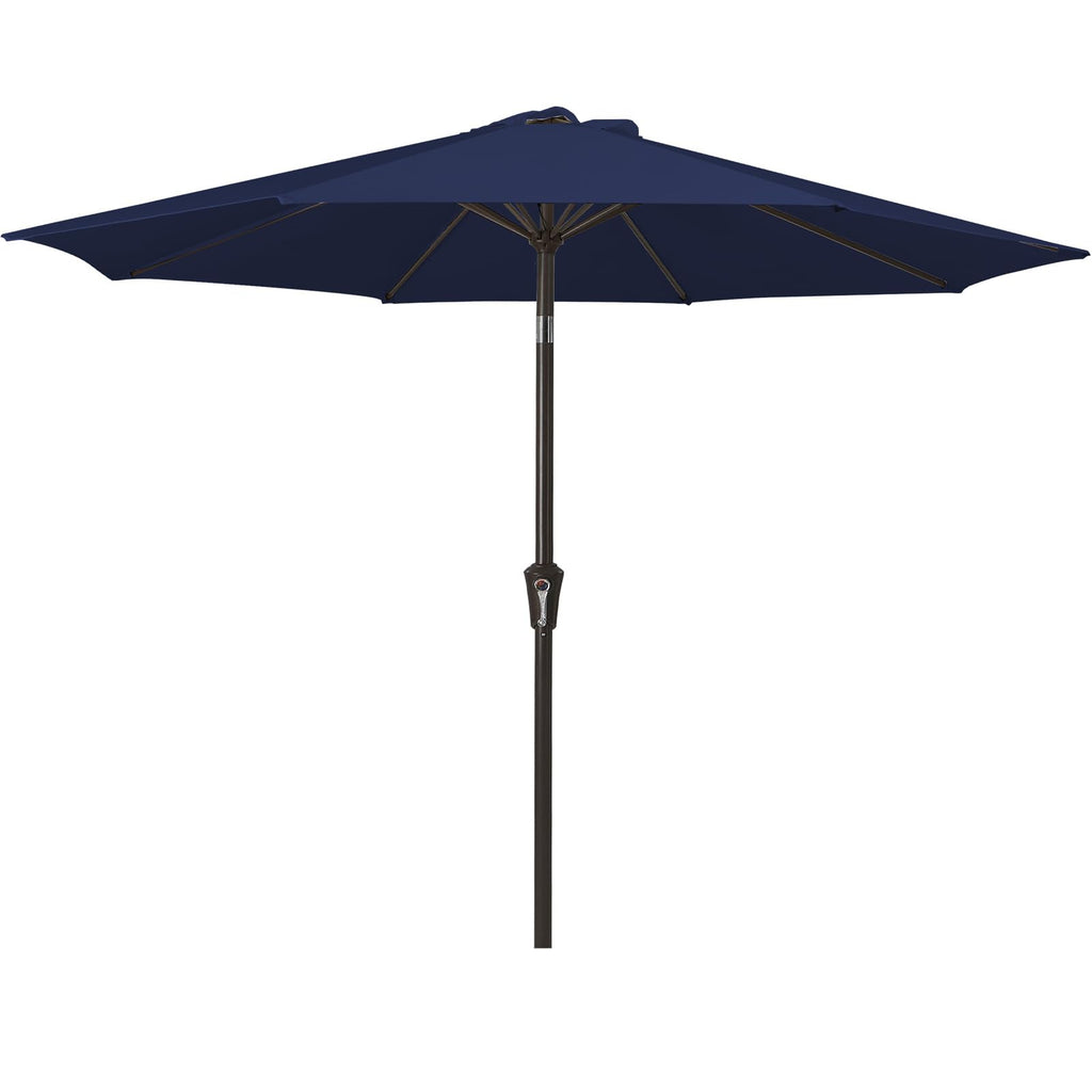 9ft Patio Umbrella with Push Button Tilt and Crank L803654