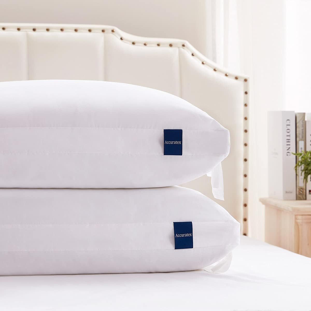 King Size Set of 2 Adjustable Hybrid Pillow L176