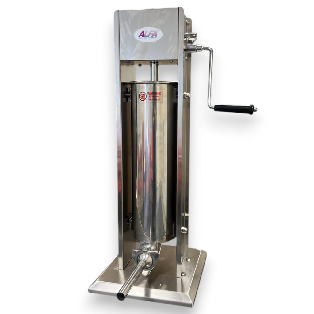 Stainless Steel 15 lb Vertical Sausage Stuffer Q6265