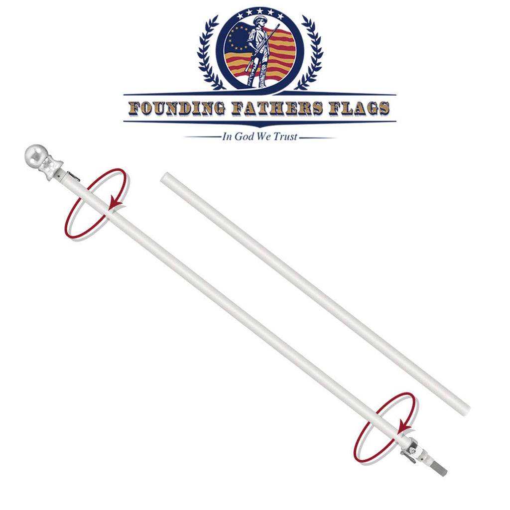 6ft Spinning Flag Pole U940508