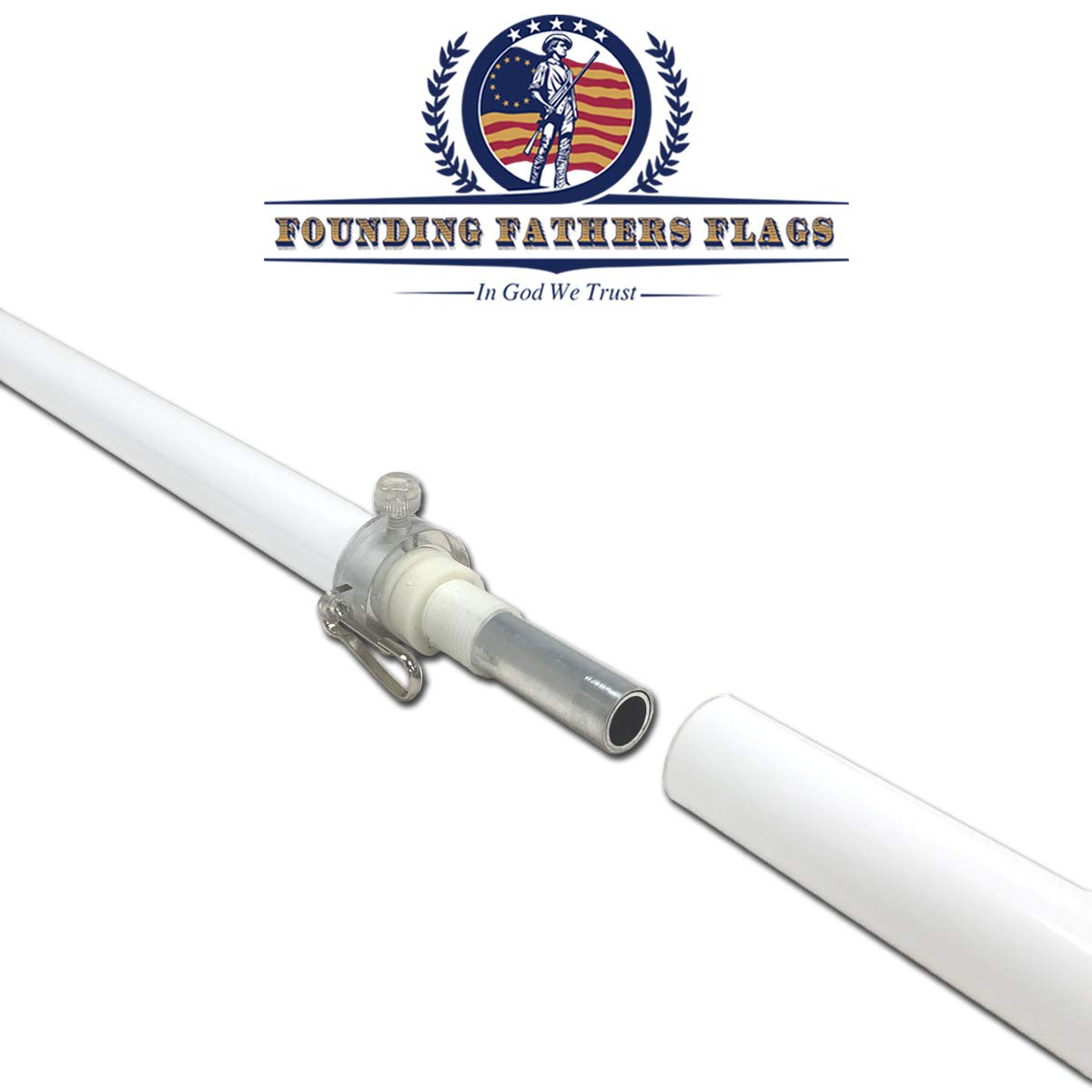 6ft Spinning Flag Pole U940508