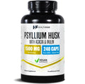 1500mg 240 Vegan Capsules Psyllium Husk Fiber Supplement K99194