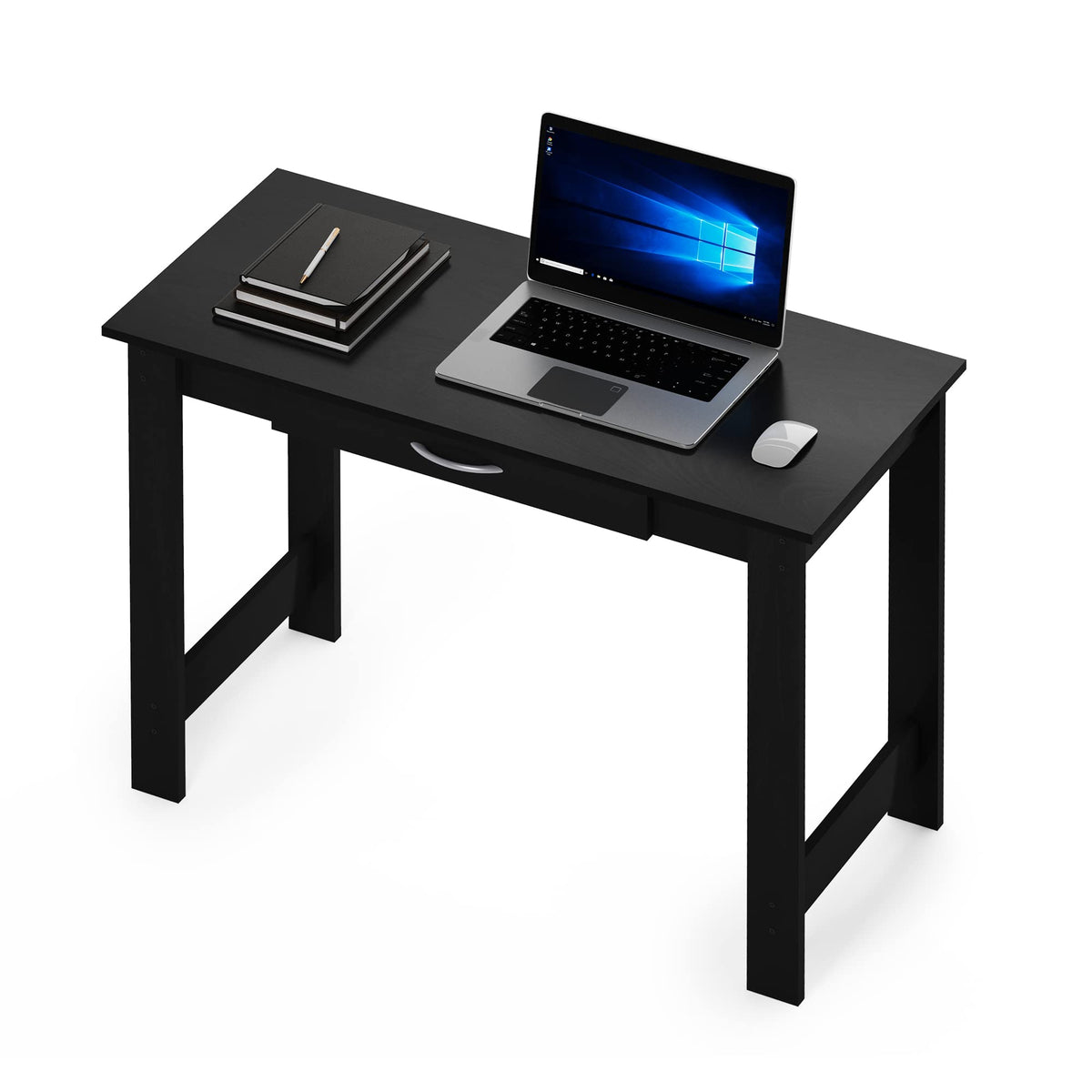 Black Writing Desk with Drawer Y8197