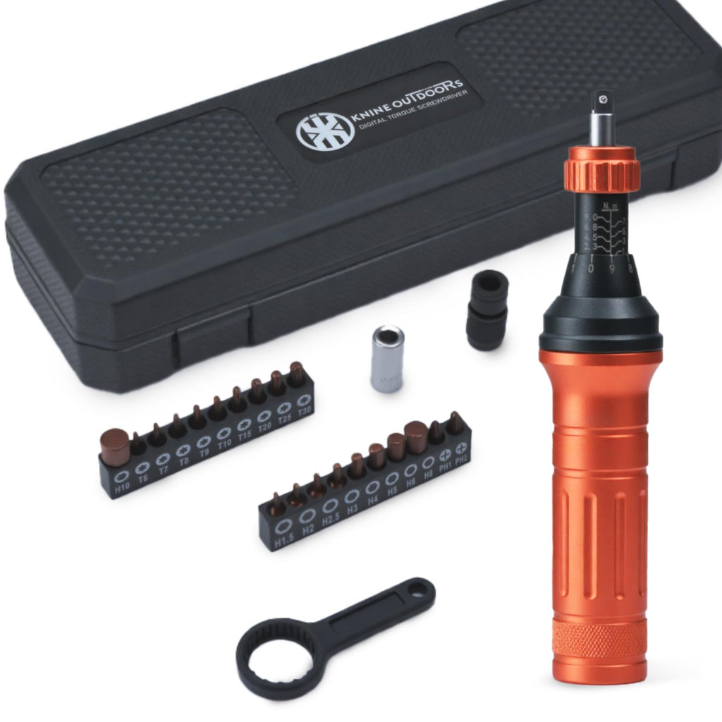 Torque Screwdriver Wrench Driver Set 10-80 Inch Pounds 20 Steel Bits W477