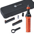 Torque Screwdriver Wrench Driver Set 10-80 Inch Pounds 20 Steel Bits W477