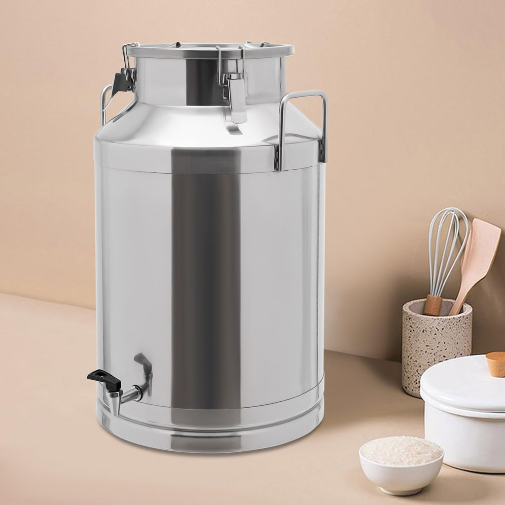 60L Stainless Steel Milk Can with Faucet L458328