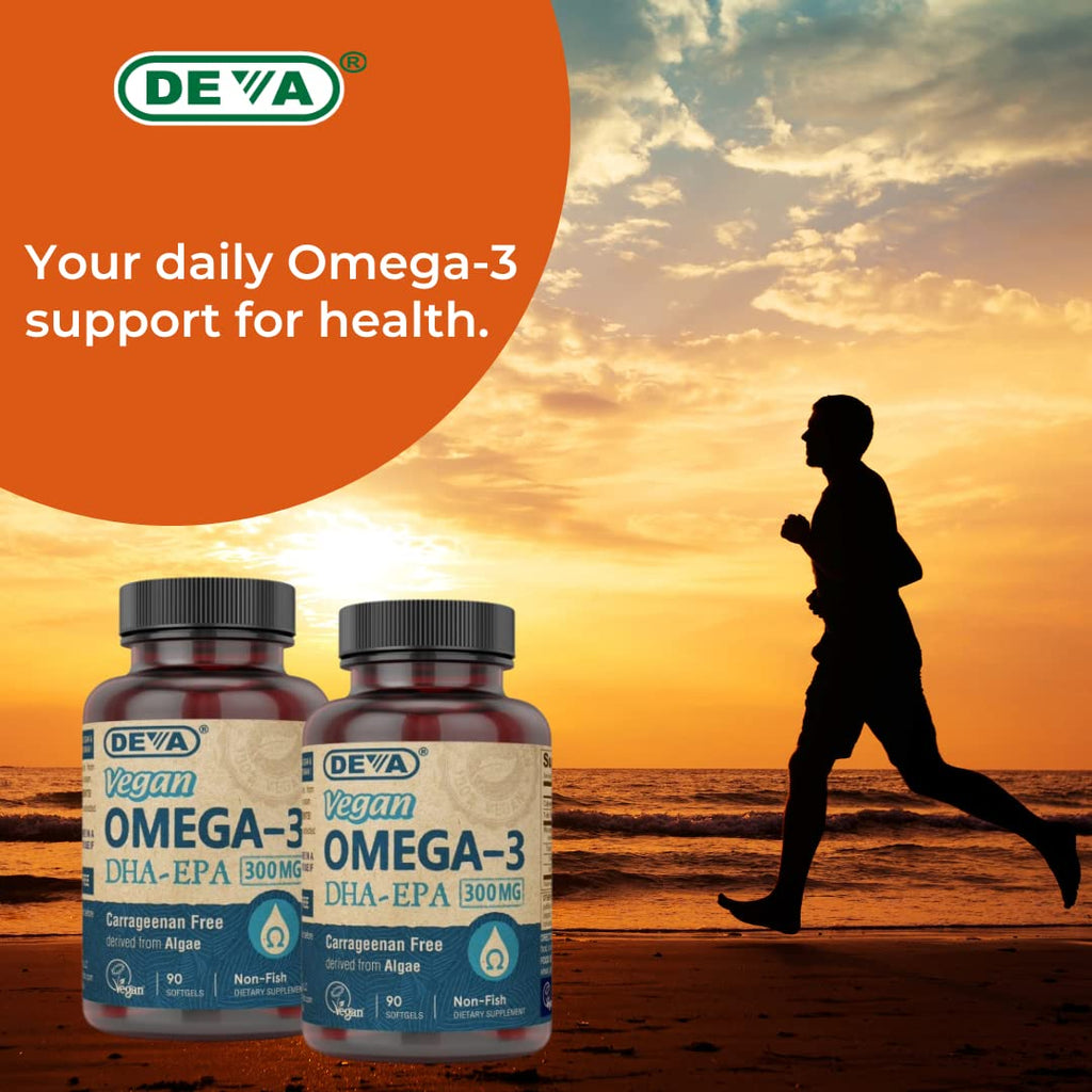 Vegan Omega-3 DHA EPA 300 mg 90 Softgels M5911