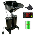 Portable Shampoo Bowl with Electric Pump and Water Tanks V4384