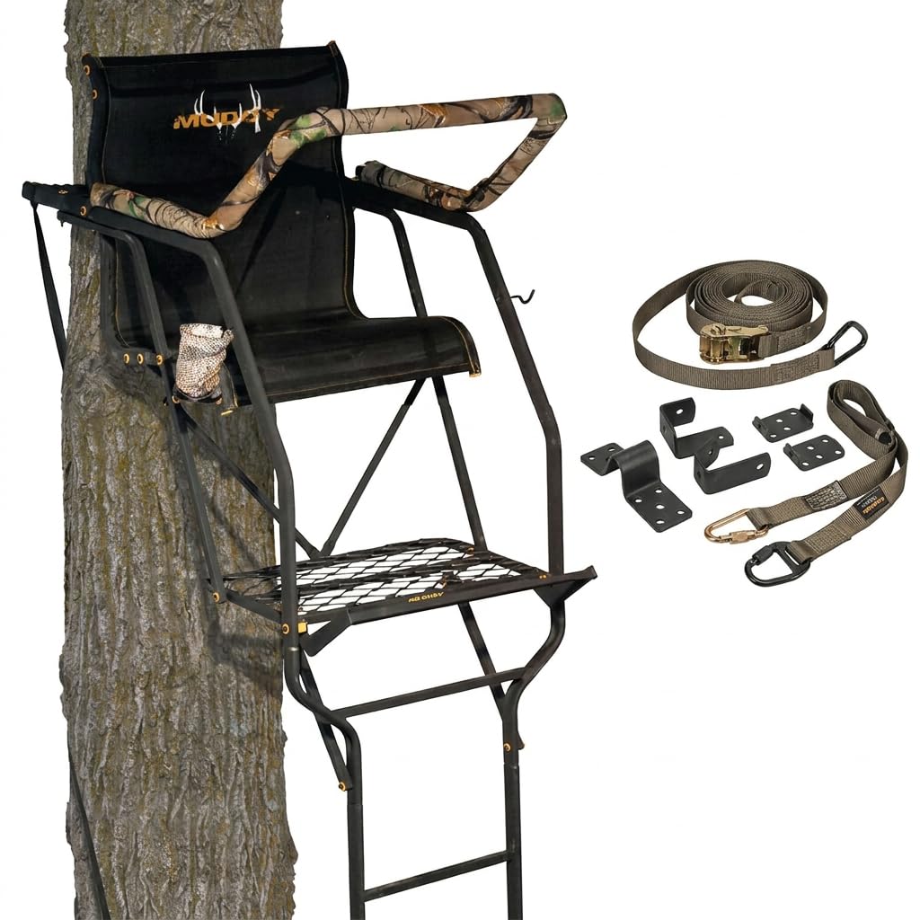 1 Person 21 Foot Climbing Tree Stand with Lumbar Seat J319