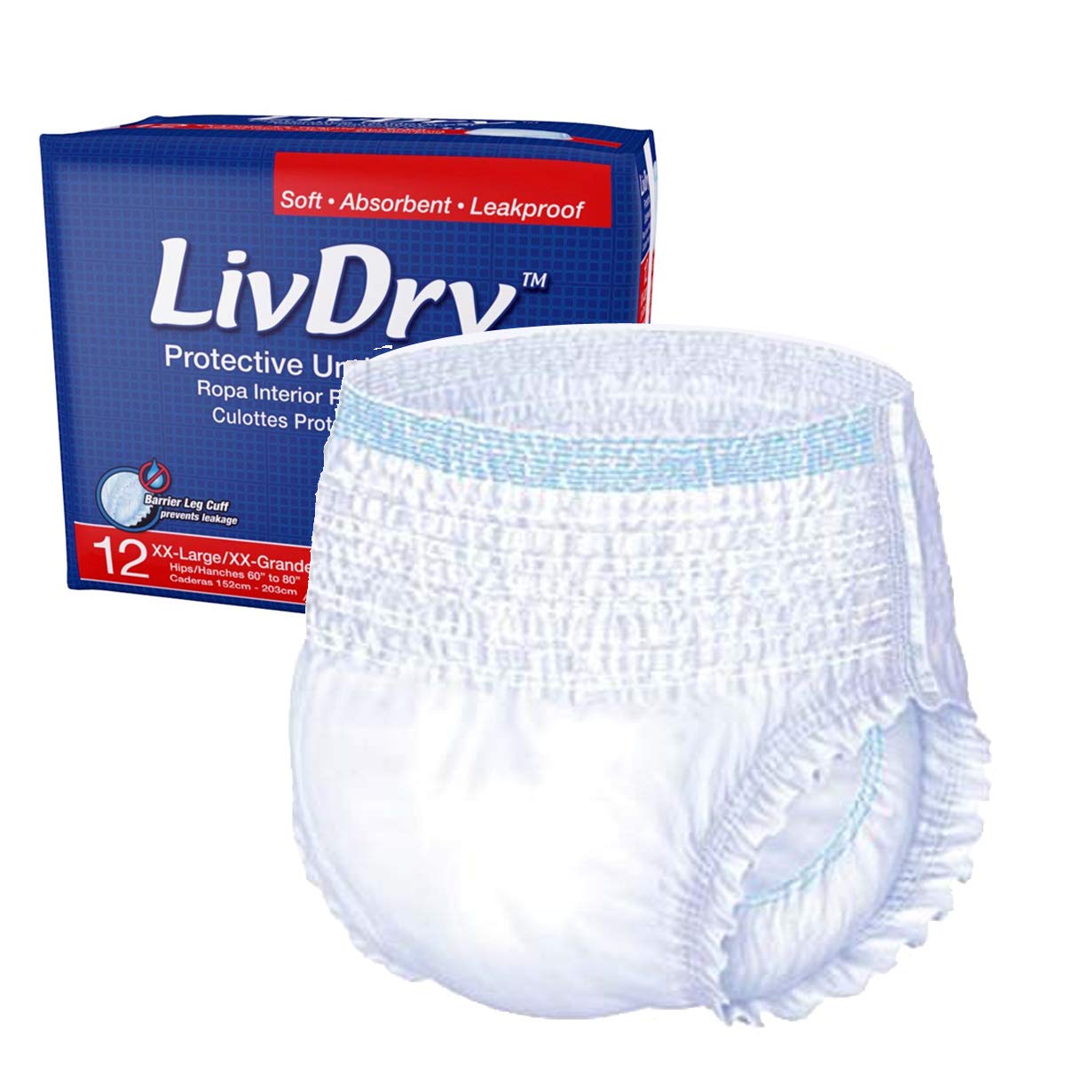Adult Incontinence Underwear XX-Large G80524
