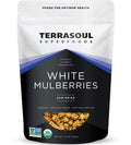 Organic Sun-dried White Mulberries, 2 Lbs (Pack of 2) L285