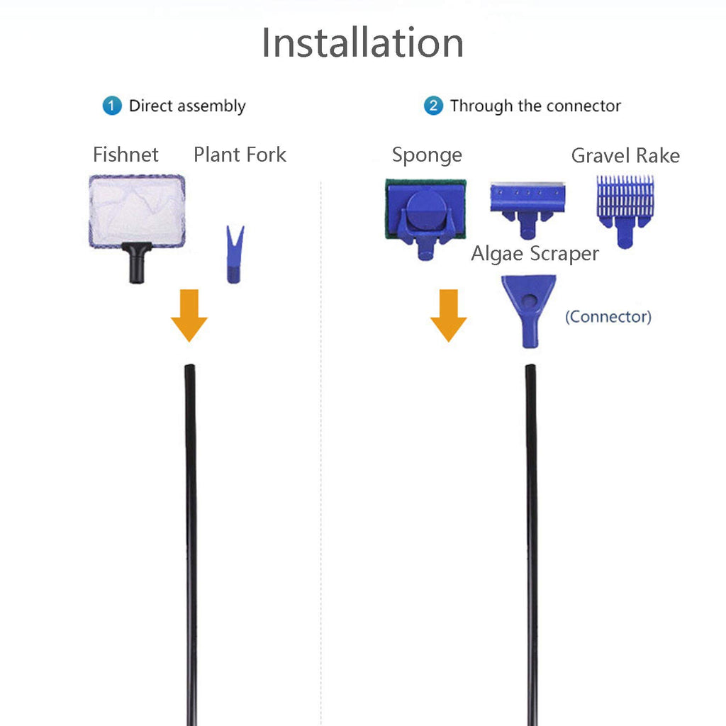 Aquarium Cleaning Tools Kit 5 in 1 Q298038