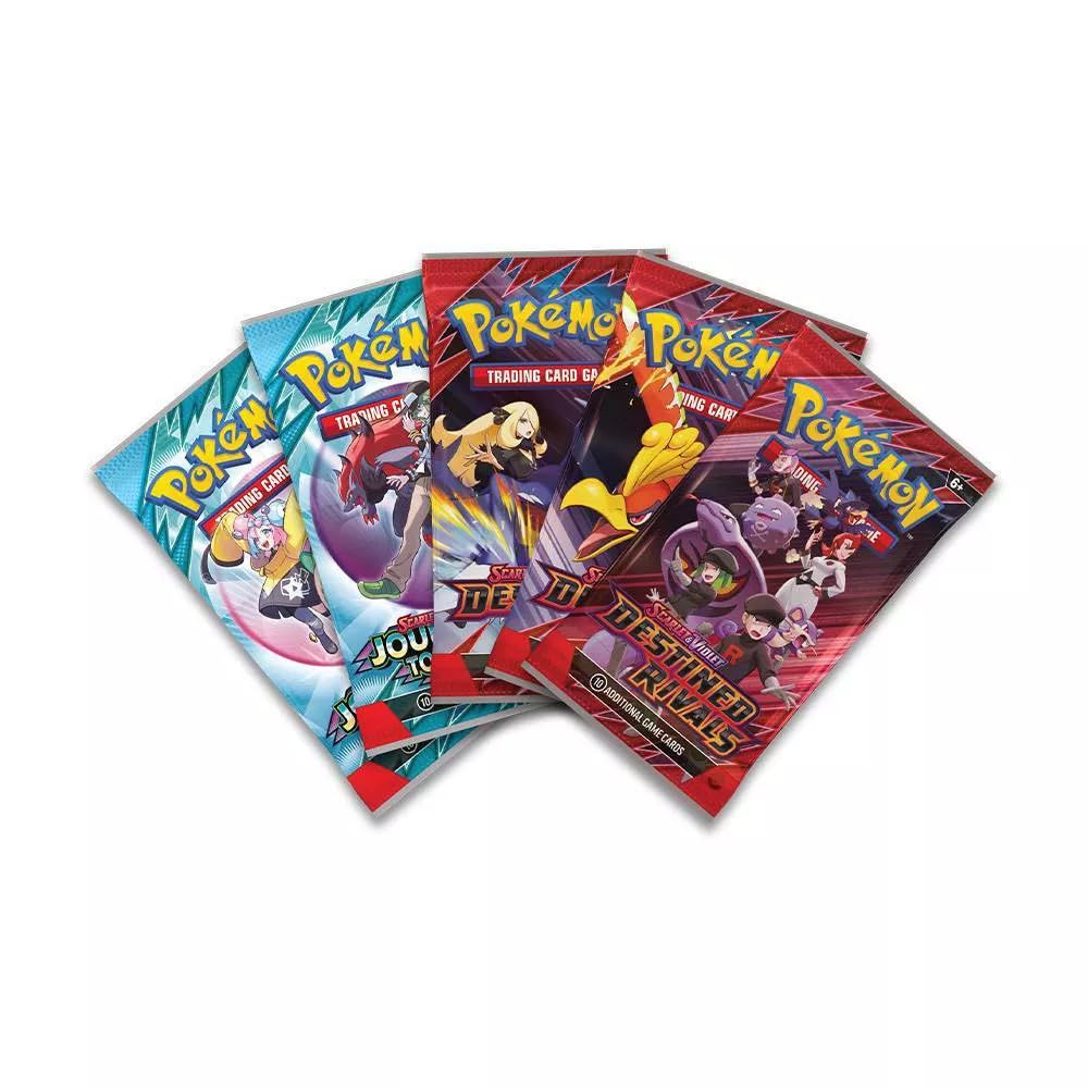Pokemon Trading Card Game Collector Tin with 5 Booster Packs and Promo Card J9603