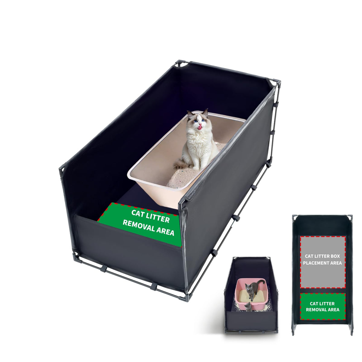 Large Cat Litter Box Enclosure E91581