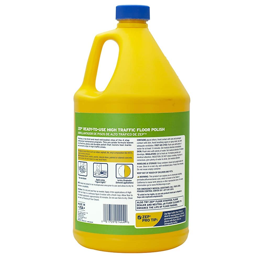 1 Gallon Floor Polish Case of 2 X891610