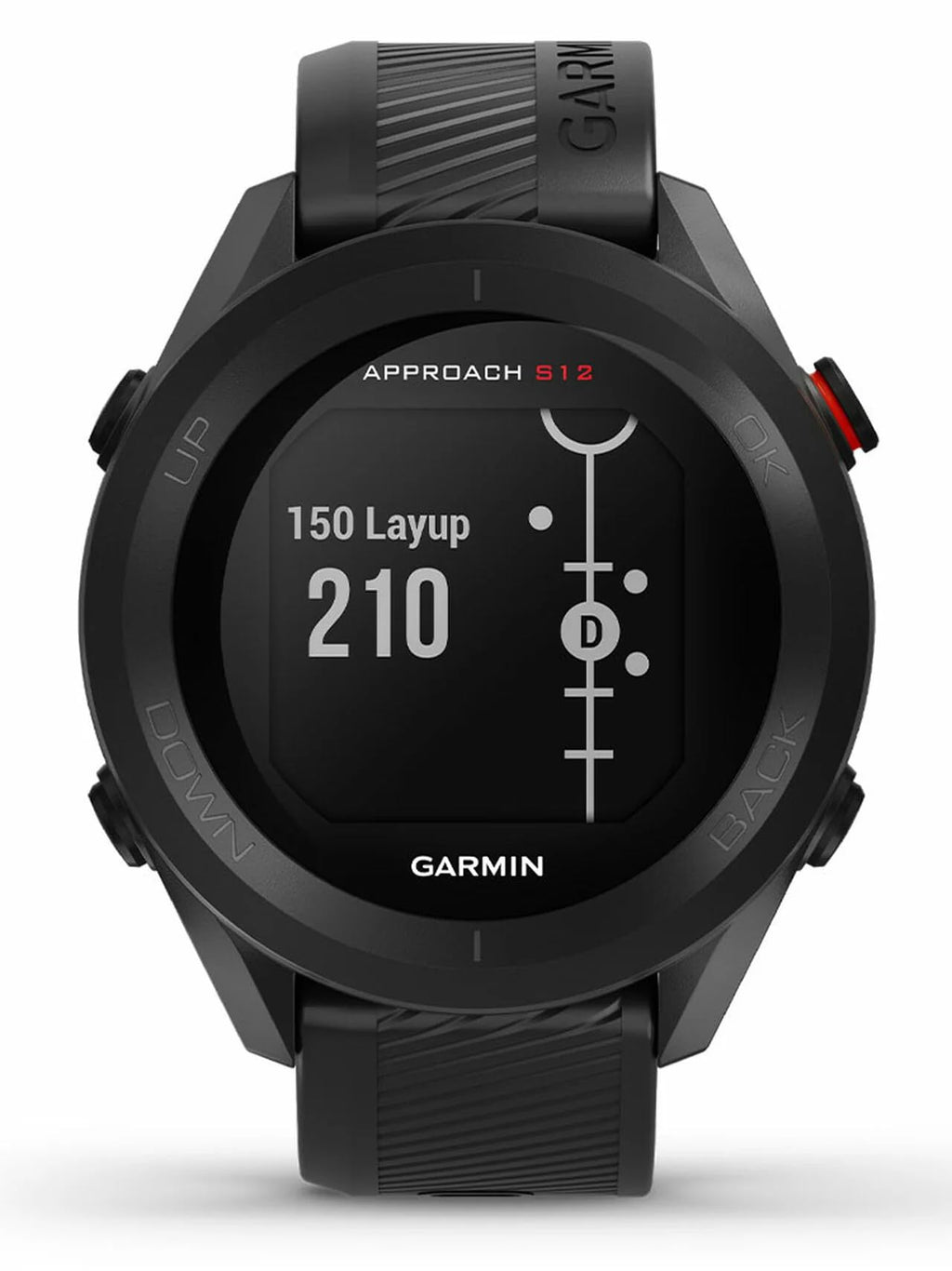 Black GPS Golf Watch H133910