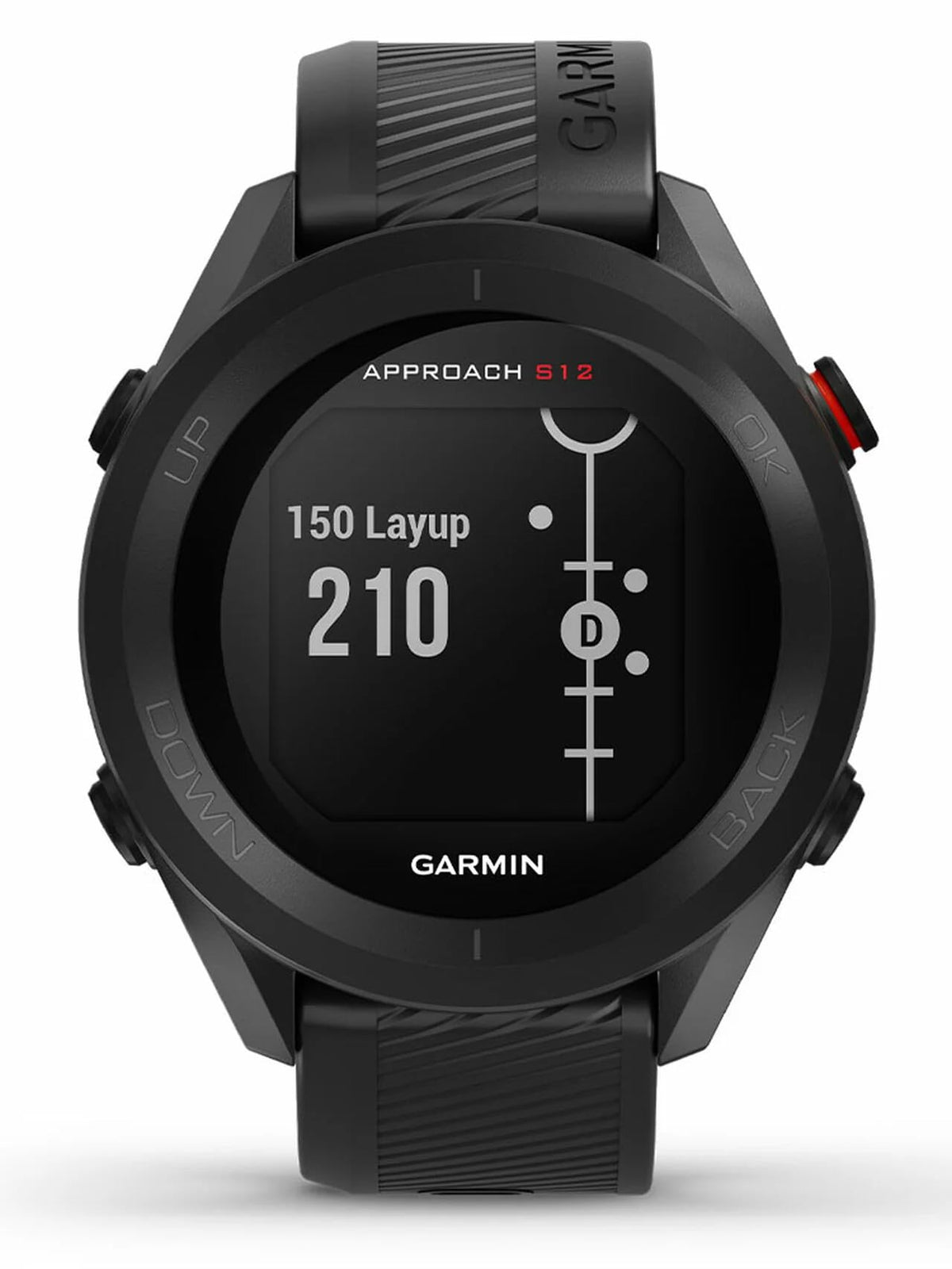Black GPS Golf Watch H133910
