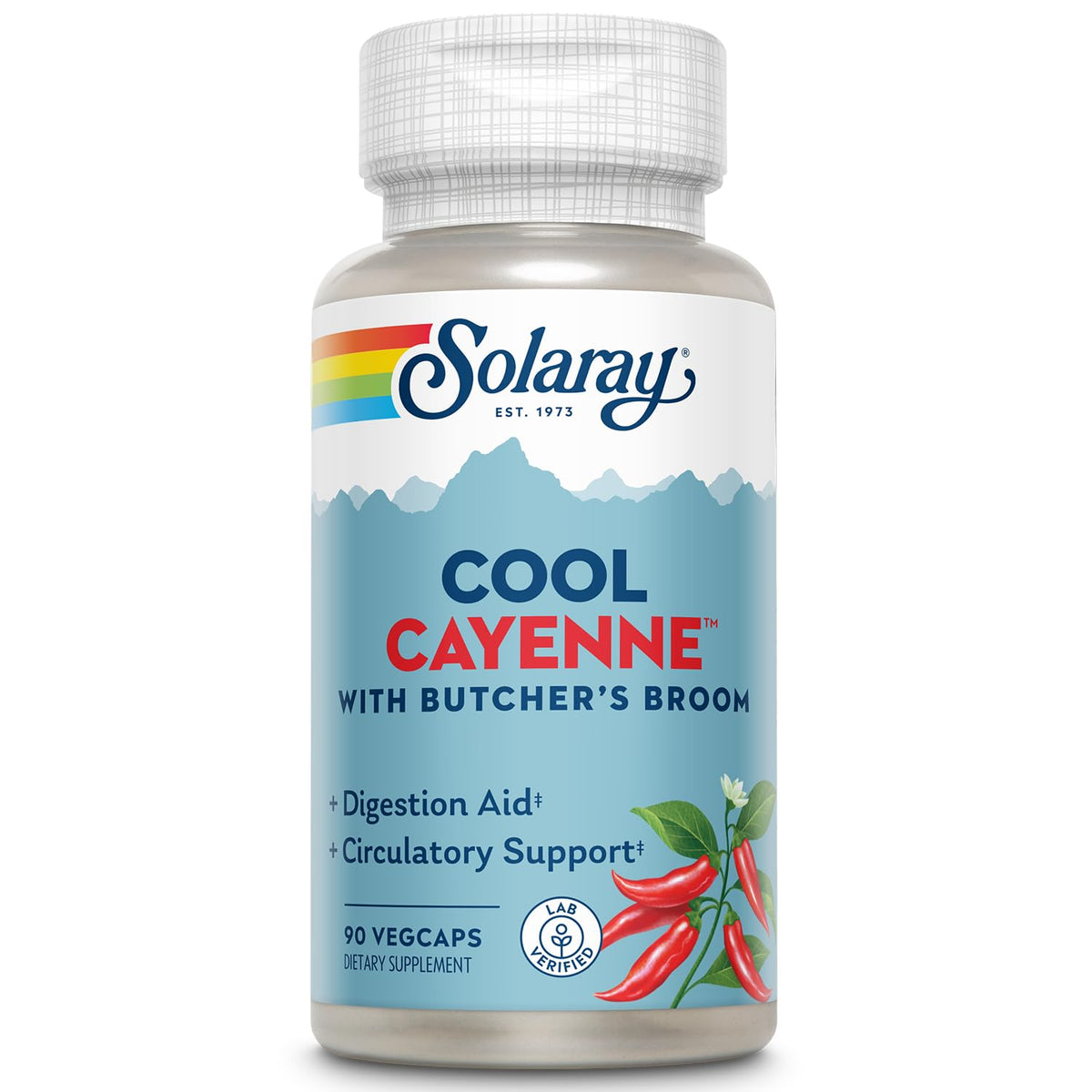 Cool Cayenne Pepper 40,000 HU 90 VegCaps Q1157