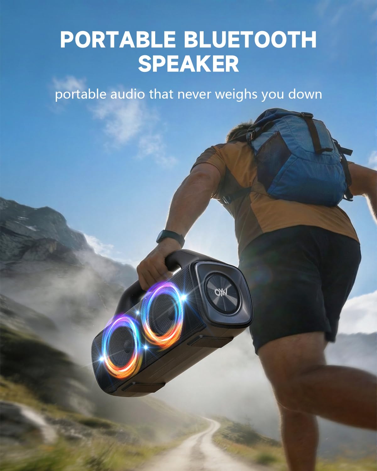 80W IP67 Waterproof Wireless Outdoor Bluetooth Speaker E298894