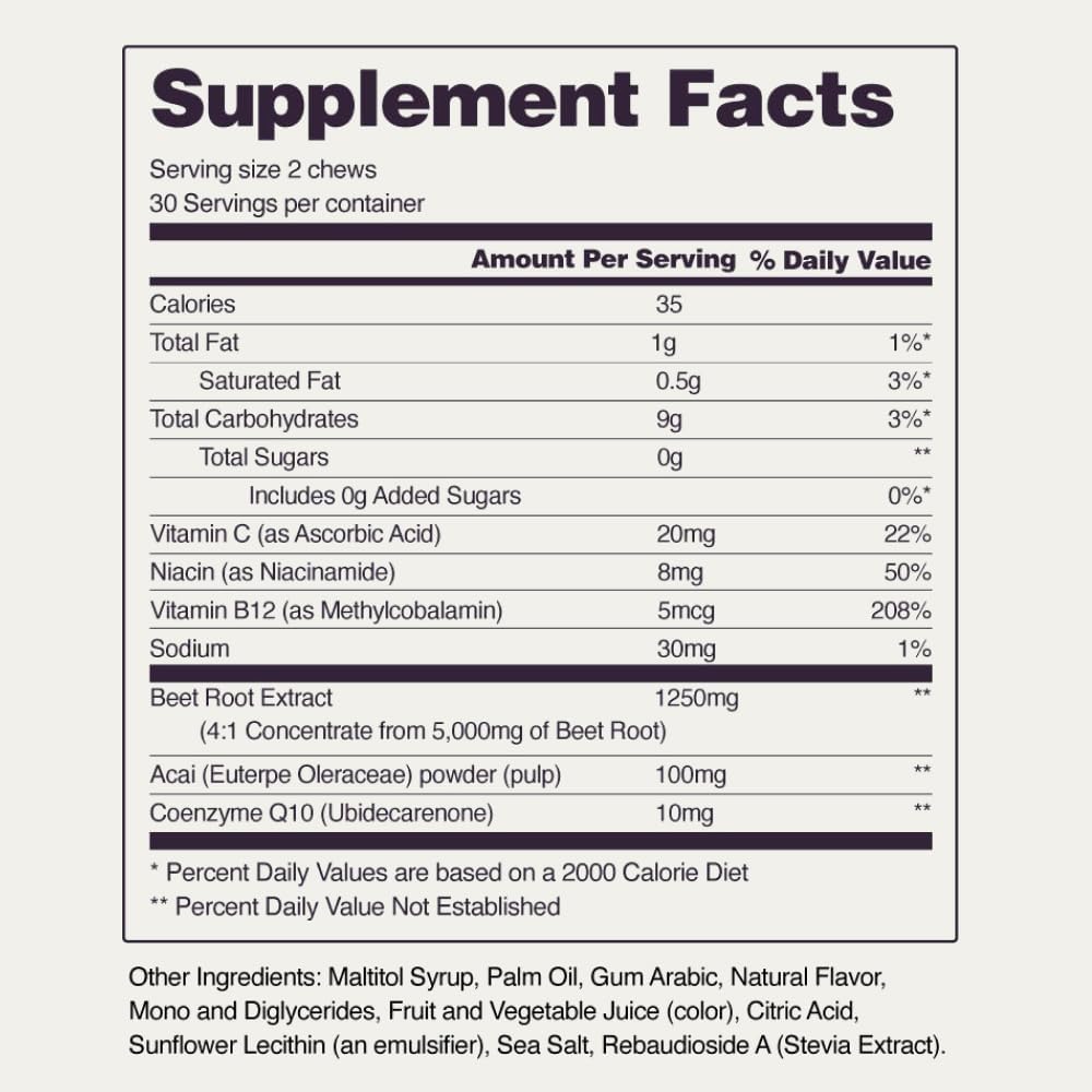 Beet Root Gummies + Soft Chews C414324