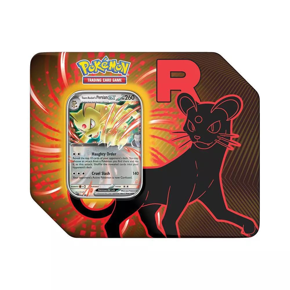 Pokemon Trading Card Game Collector Tin with 5 Booster Packs and Promo Card J9603