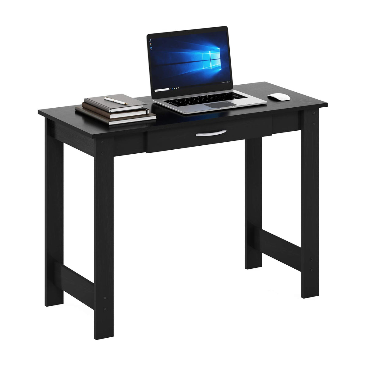 Black Writing Desk with Drawer Y8197