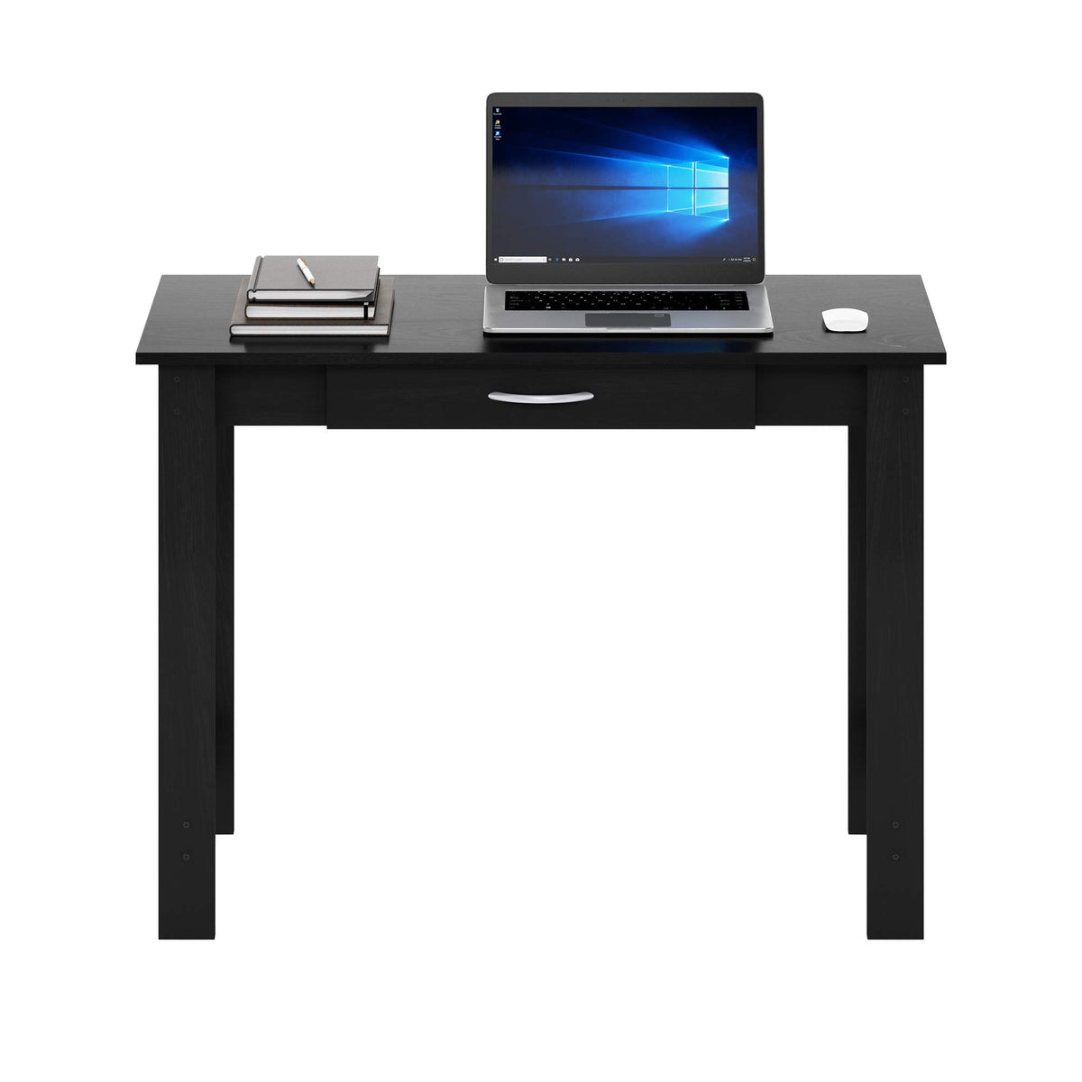 Black Writing Desk with Drawer Y8197