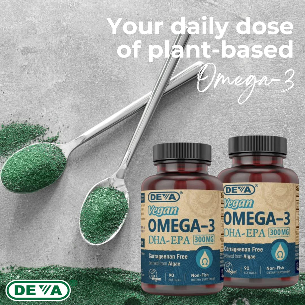 Vegan Omega-3 DHA EPA 300 mg 90 Softgels M5911