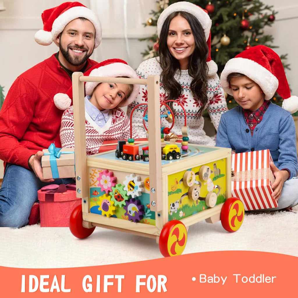 Wooden 7-in-1 Activity Cube N2738