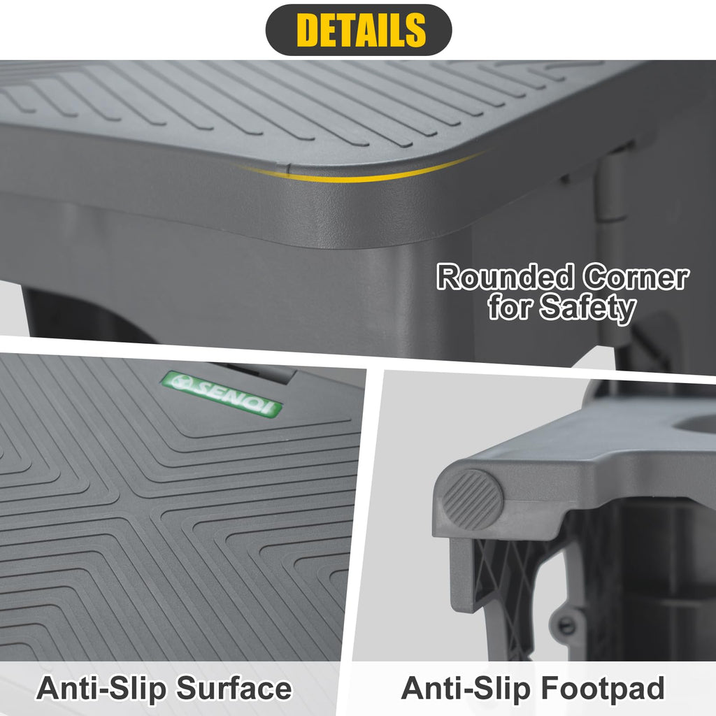 Folding 2-Step Non-Slip Step Stool C3720