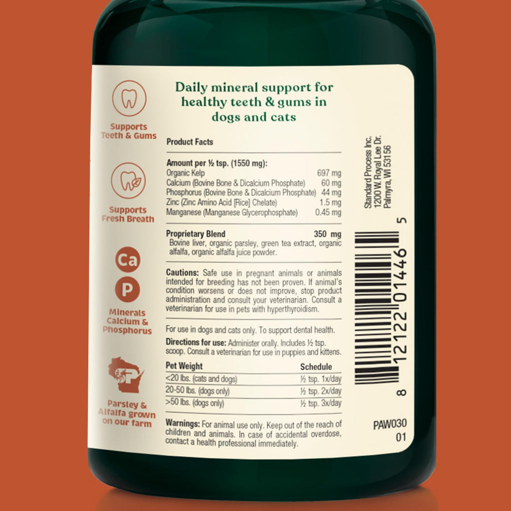 Pet Health Bundle - Dental & Multifunctional Support for Dogs - 165 g Powder & 90 Wafers X3384