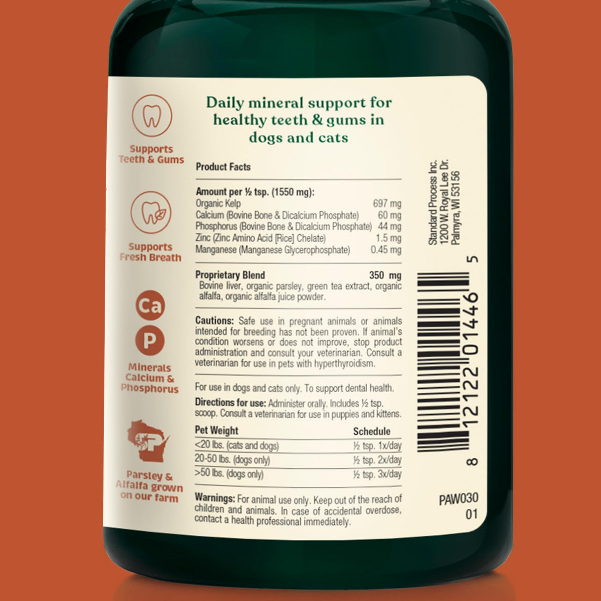 Pet Health Bundle - Dental & Multifunctional Support for Dogs - 165 g Powder & 90 Wafers X3384