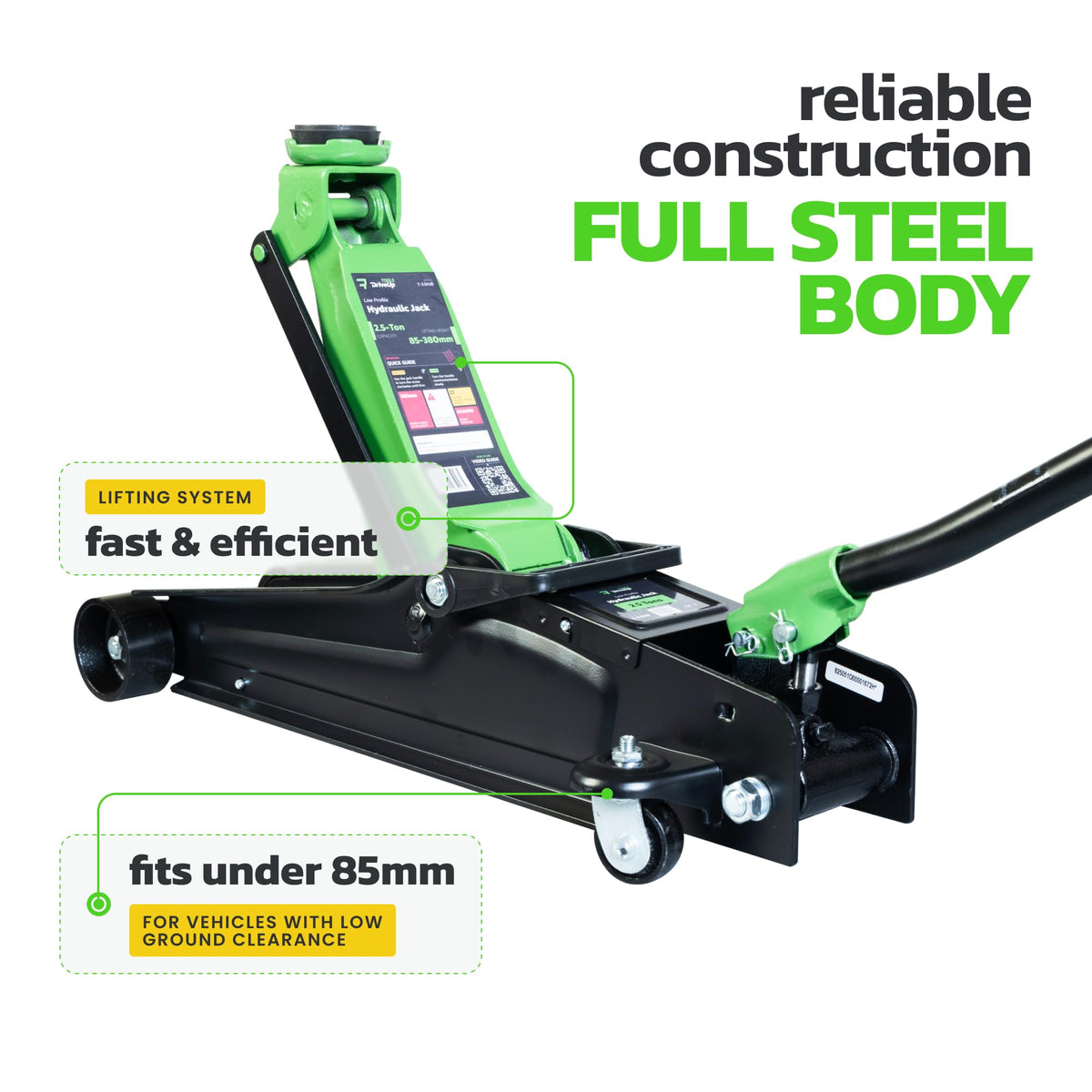 2.5 Ton Low Profile Hydraulic Floor Jack G8309