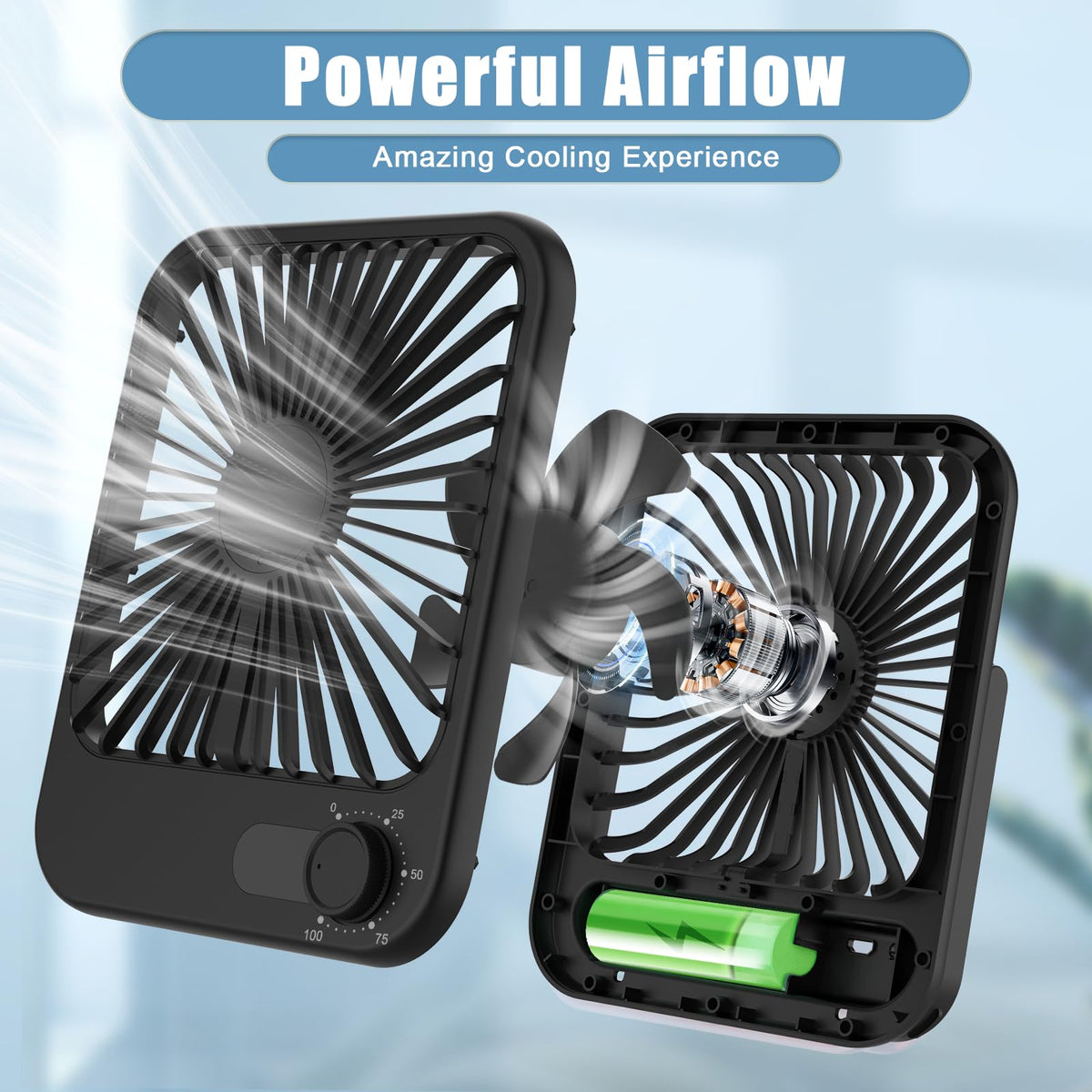 Portable Travel Fan R509910