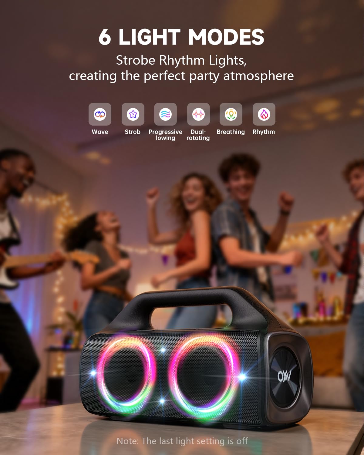 80W IP67 Waterproof Wireless Outdoor Bluetooth Speaker E298894