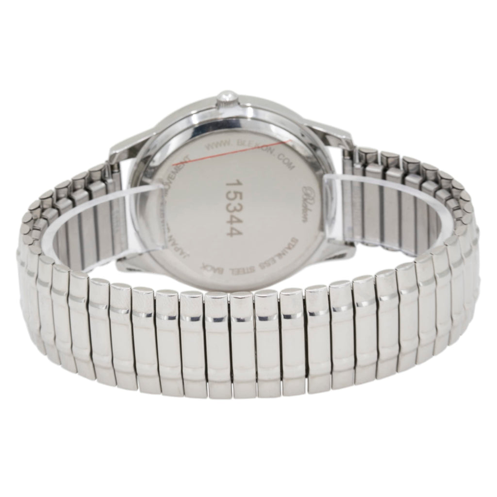 Large Face Easy to Read 40mm Japanese Quartz Stretch Band Watch N147403