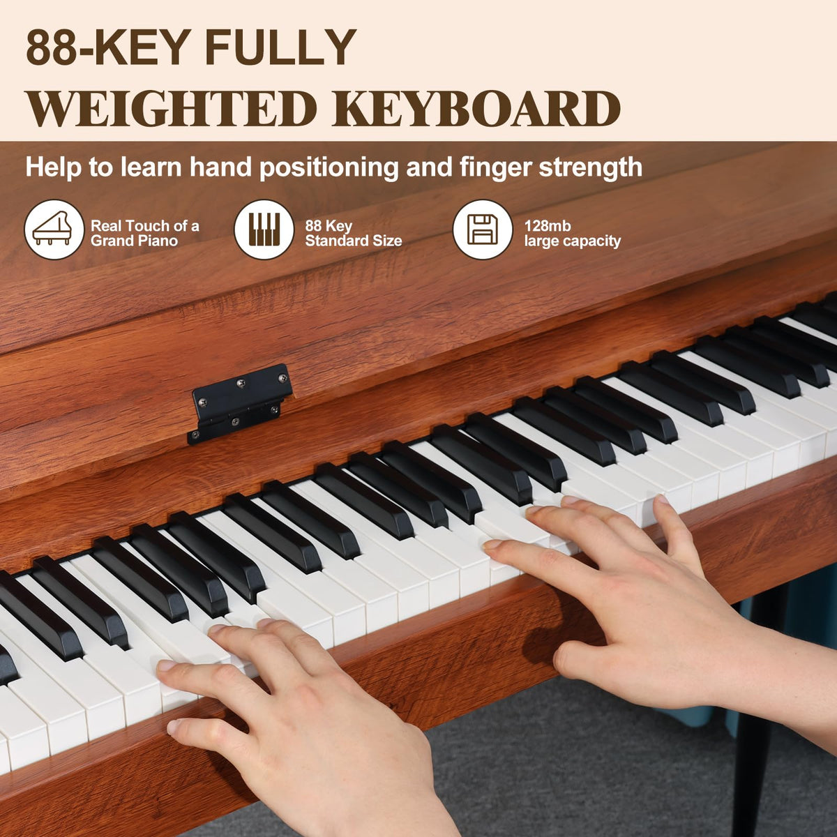 88 Key Weighted Digital Piano B6123
