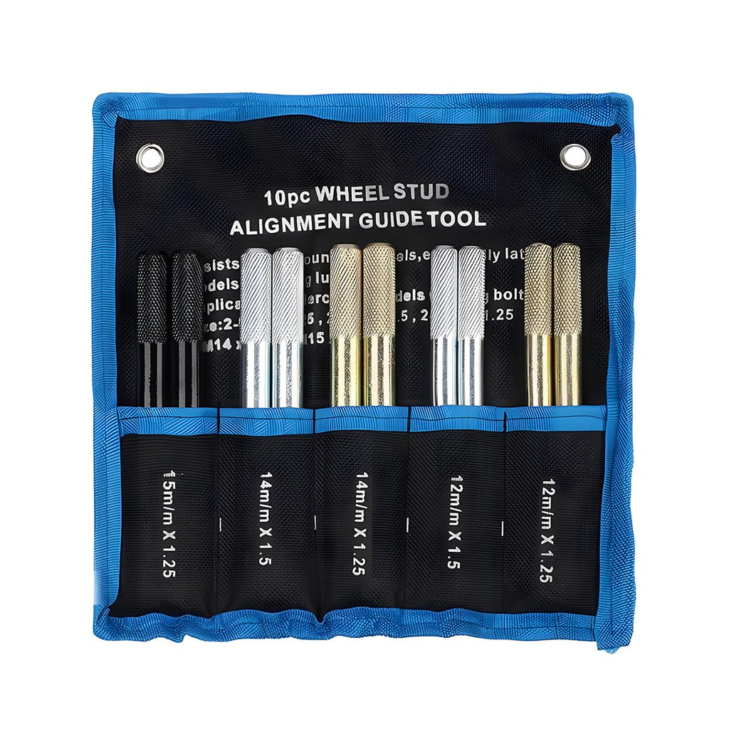 10PCS Wheel Alignment Pin Guide Tool M14 x 1.5/1.25 M12 x 1.5/1.25 M15 x 1.25 I38012