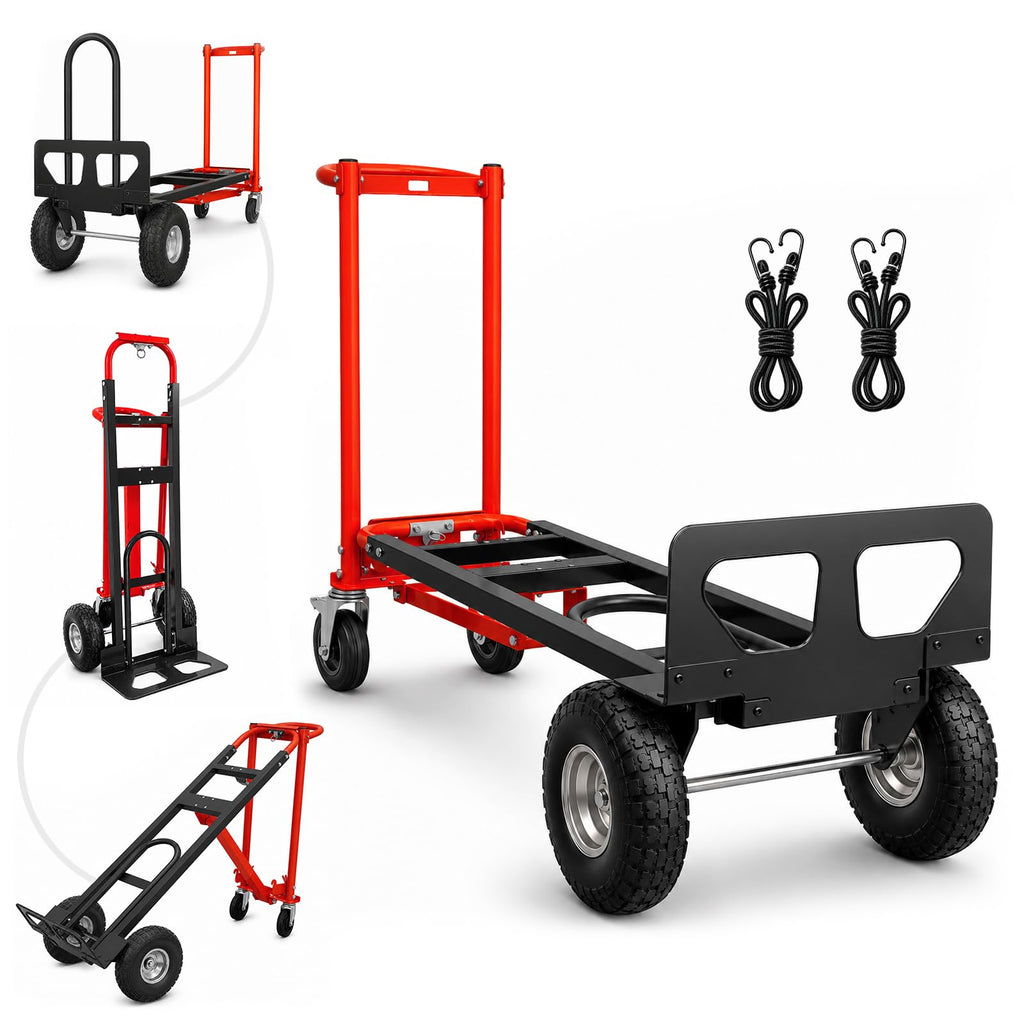 Heavy Duty Convertible Hand Truck with Wheels D605943