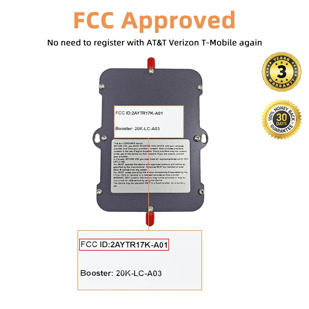 Cell Phone Signal Booster for Band 5/12/13/17 F874