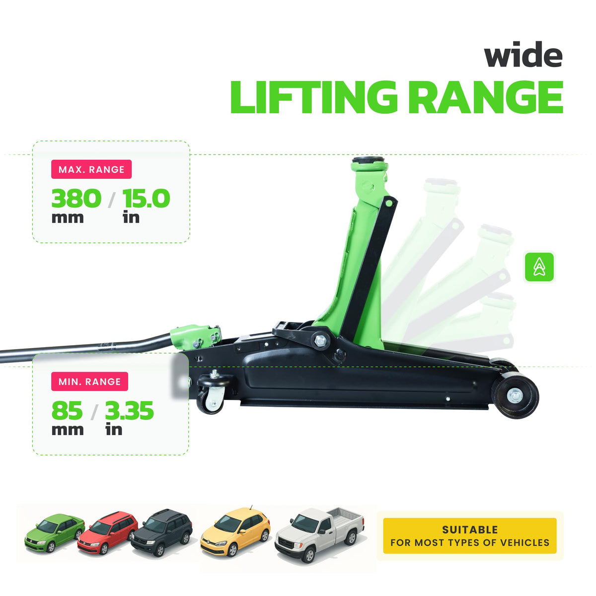 2.5 Ton Low Profile Hydraulic Floor Jack G8309