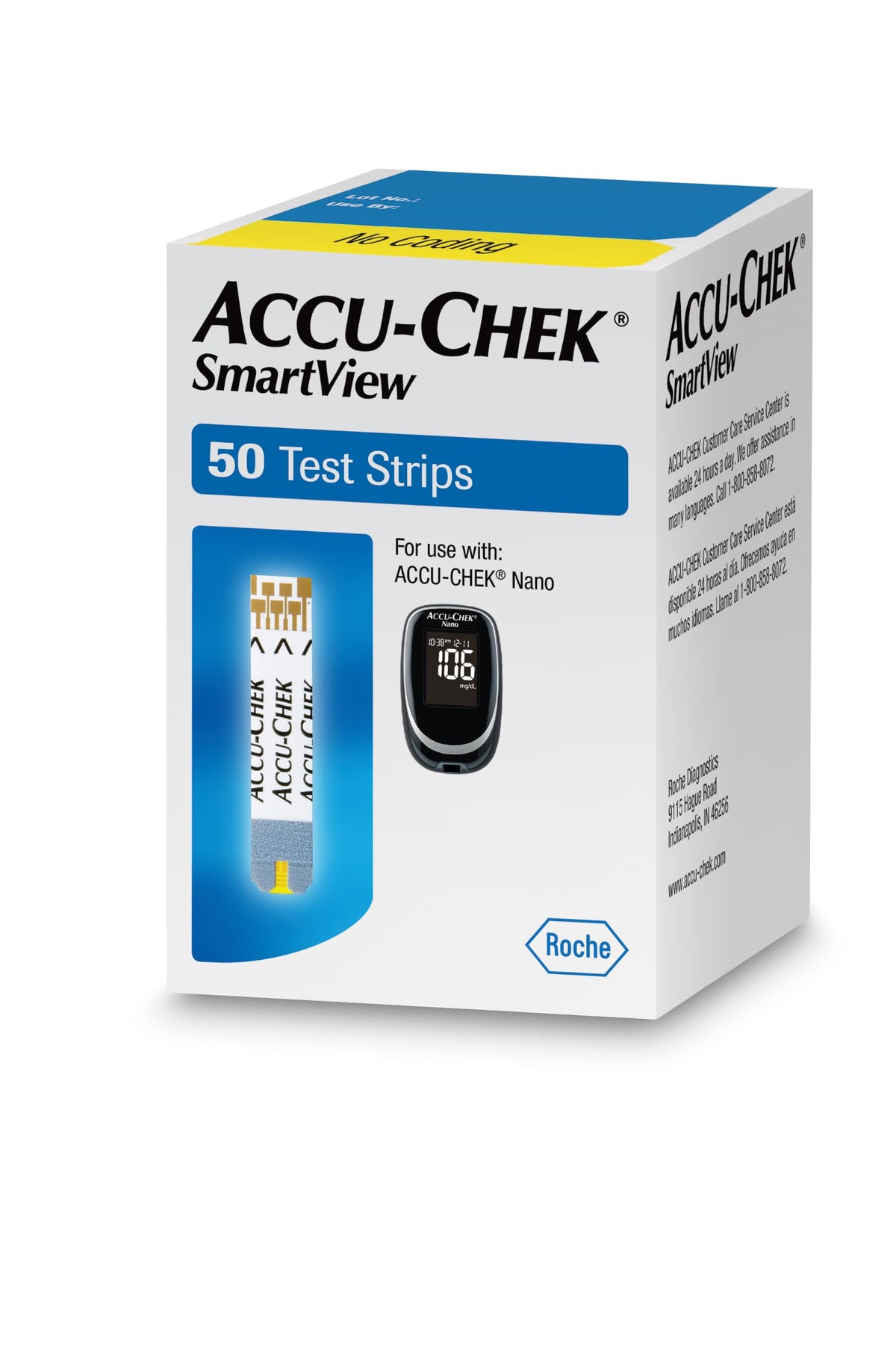 Blood Glucose Test Strips Pack of 50 H10996