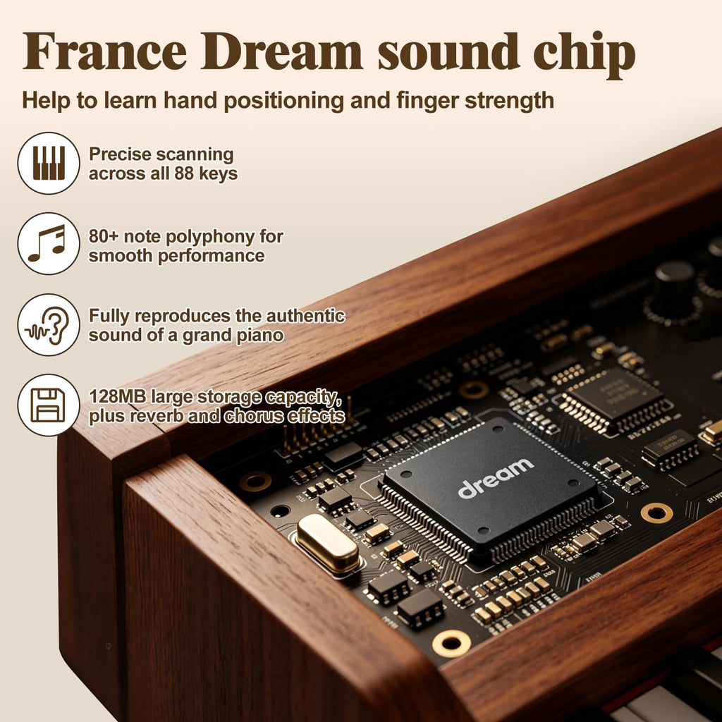 88 Key Weighted Digital Piano B6123