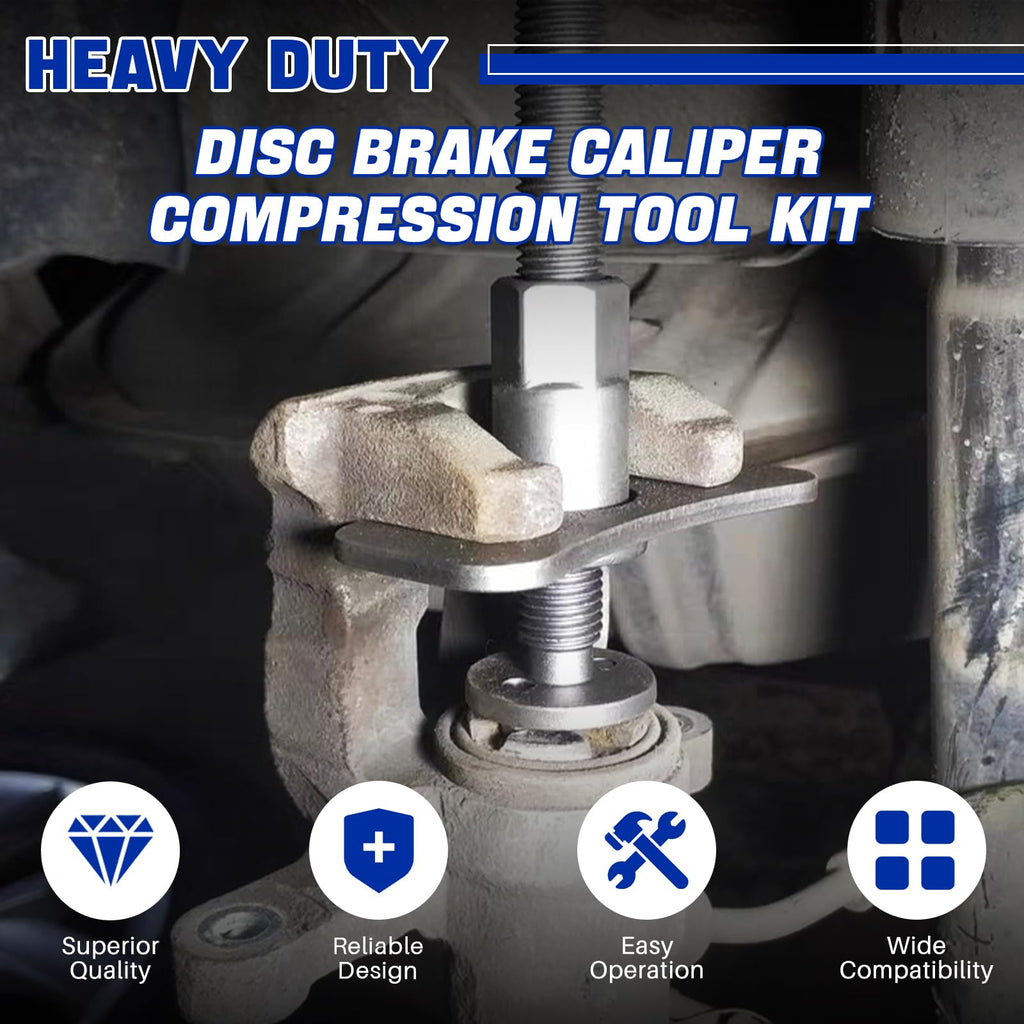 Heavy Duty Disc Brake Caliper Tool Set I640