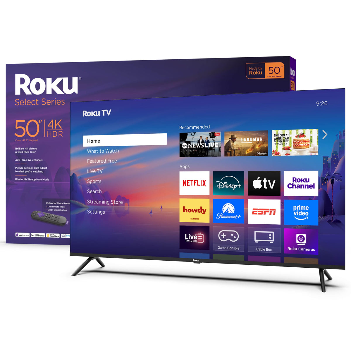50-Inch 4K HDR LED Smart TV Q6221