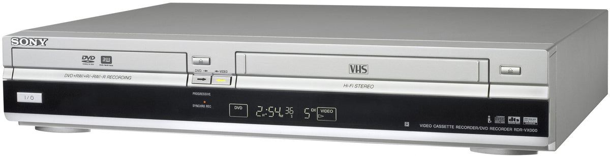 DVD Recorder & VHS Combo Player J986528
