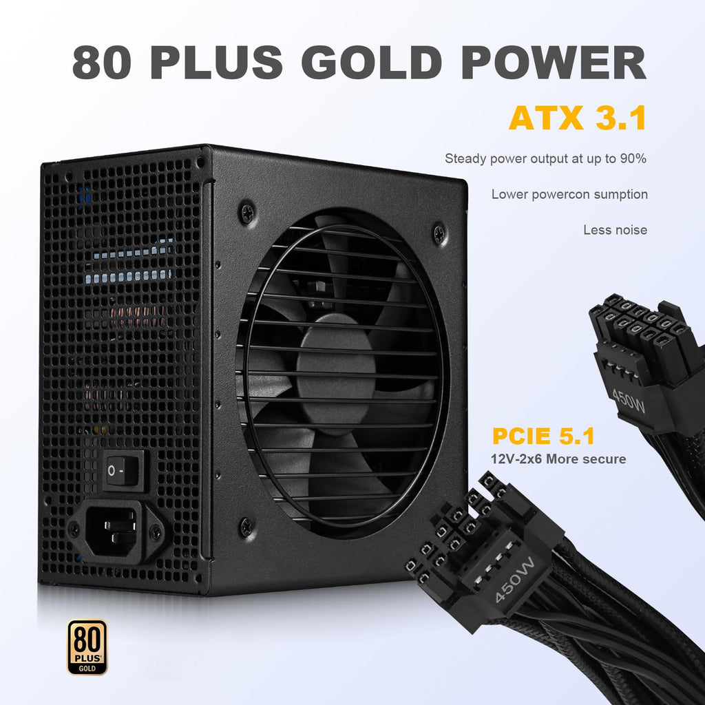 750W Fully Modular ATX 3.1 Power Supply Black Q276230