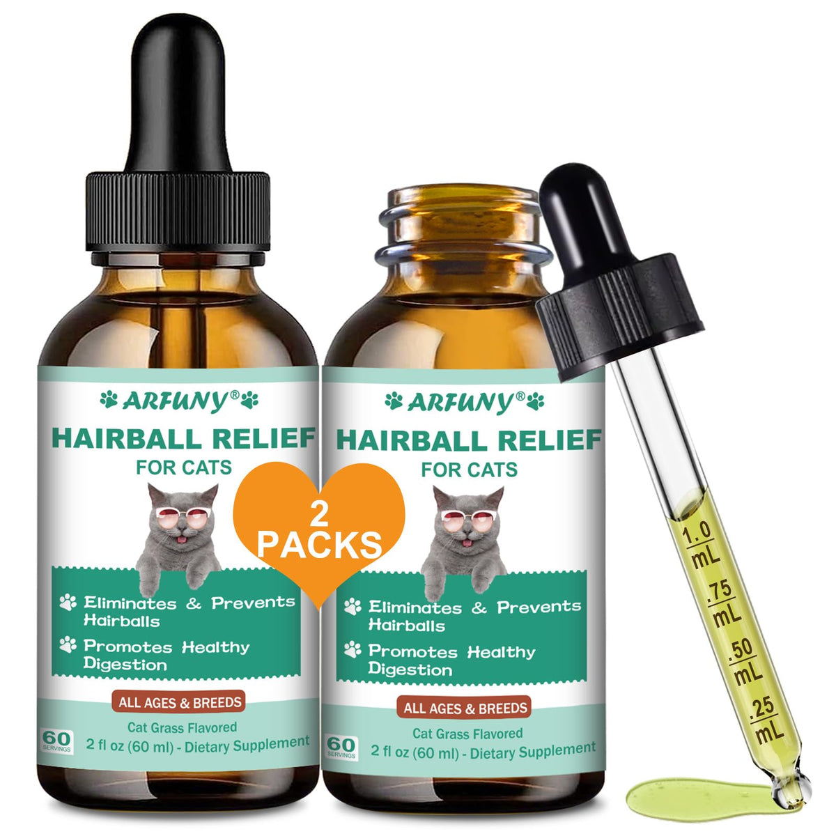 Hairball Treatment for Cats 120ML G33543